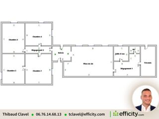  Maison à vendre 6 pièces 138 m²