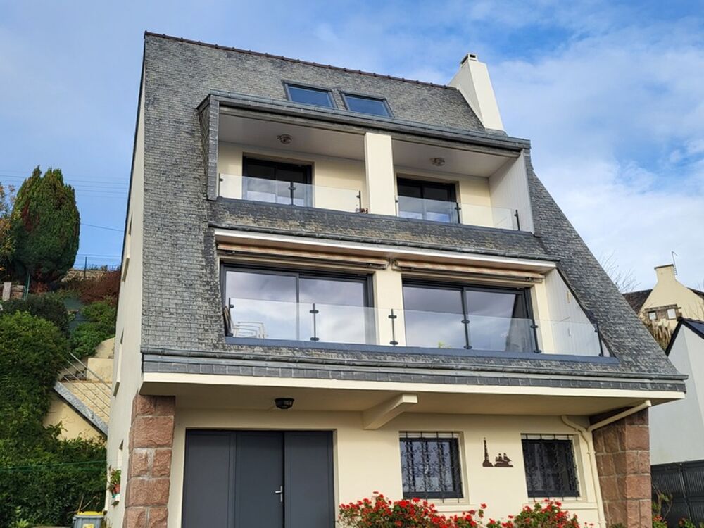 Perros-Guirec : belle Maison 156 m2 avec VUE MER PANORAMIQUE, QUARTIER recherché !