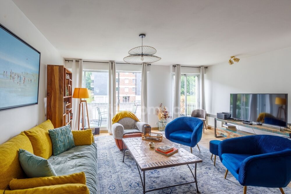 Honfleur - Appartement de type T2 - 63,52 m2 - 1 chambre - Terrasse - Parking - 2eme étage sans ascenseur