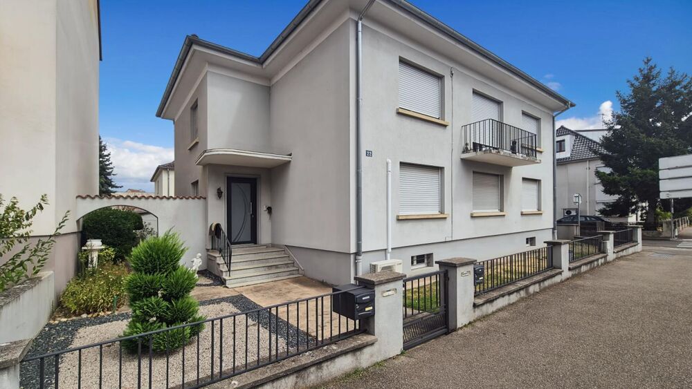 Appartement rénové de 97 m² avec balcon, jardin, terrasse, garage et cave Haguenau (67500)
