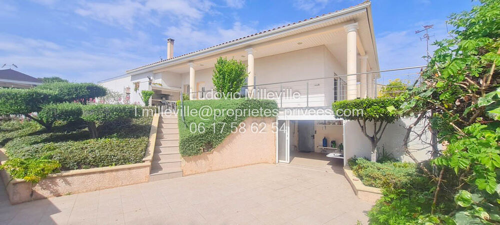 Vente Villa Jolie villa de 156m² avec grand  garage/piscine sur jardin paysager de 1161m² Magalas