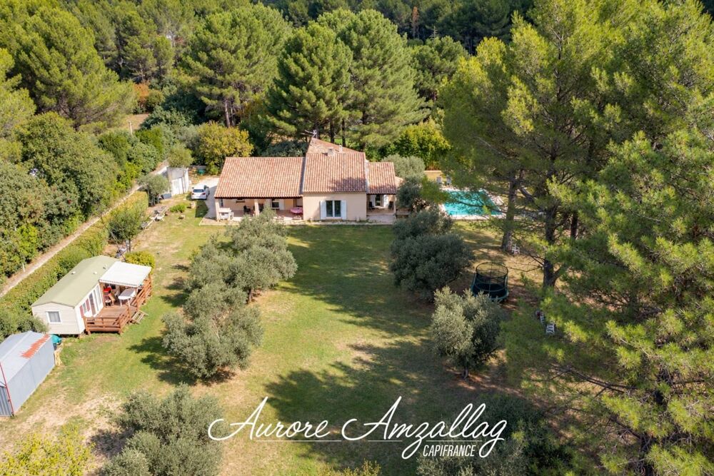 Vente Maison GÉMENOS – PROPRIÉTÉ DE PLAIN-PIED AVEC PISCINE SUR 4 000 M² DE TERRAIN Gemenos