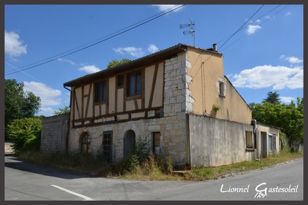 Vente Maison Ensemble deux maisons à rénovées en integralité à vendre avec terrain sur la communes  LIGUEUX (33) Ligueux
