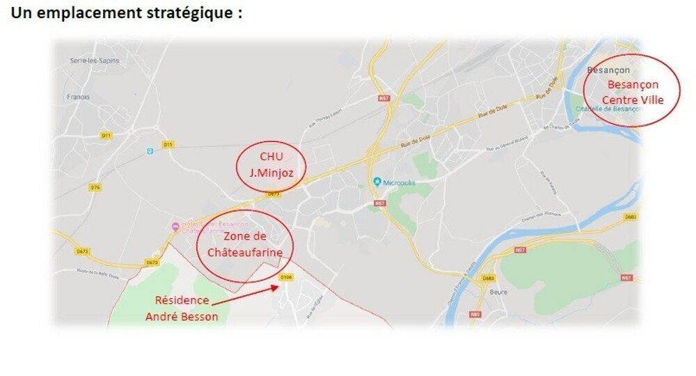   A VENDRE - BUREAU EN VEFA Avanne aveney