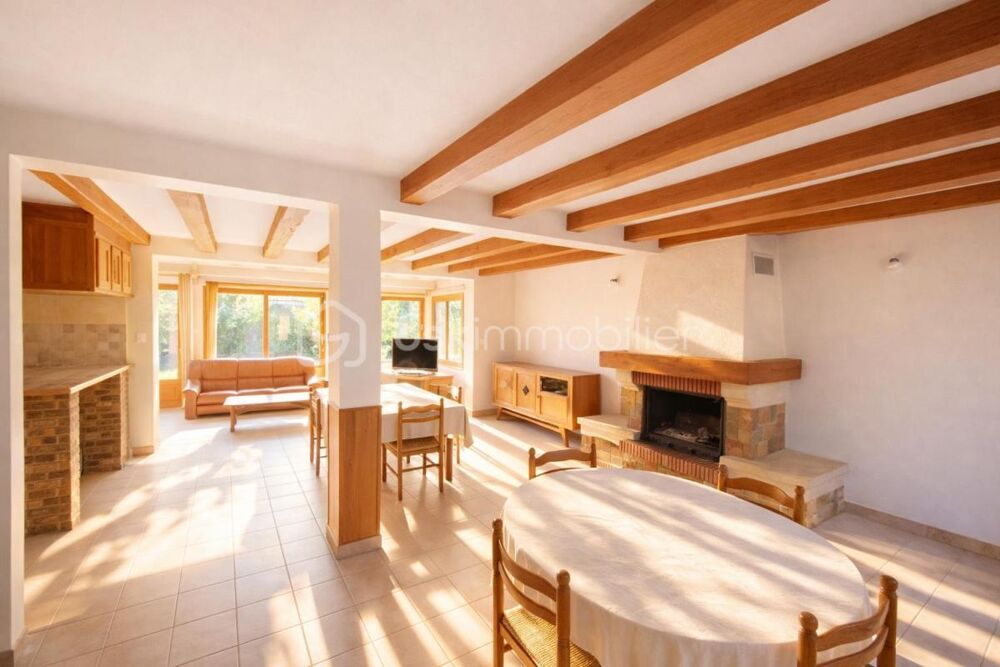Vente Maison RARE À COUBRON – MAISON INDIVIDUELLE 126,48 m² – 4 CHAMBRES – SUITE PARENTALE – SOUS-SOL TOTAL – GARAGE – TERRAIN DE 470 m² Coubron