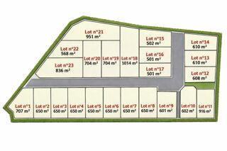  Terrain � vendre 707 m�