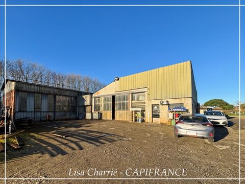 Bâtiments industriels et bureaux à vendre PANJAS (32) sur 4735 m2 de terrain 177000 32110 Panjas