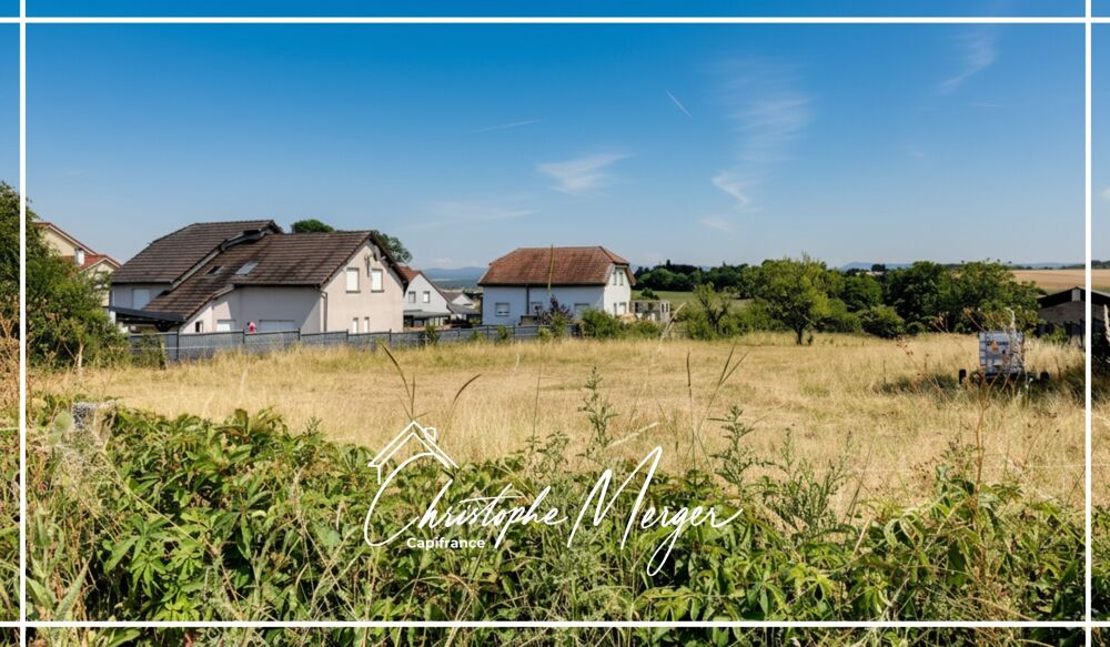 Vente Terrain Terrain constructible à vendre 1 620 m² à Lorquin (57), non viabilisé, borné Lorquin