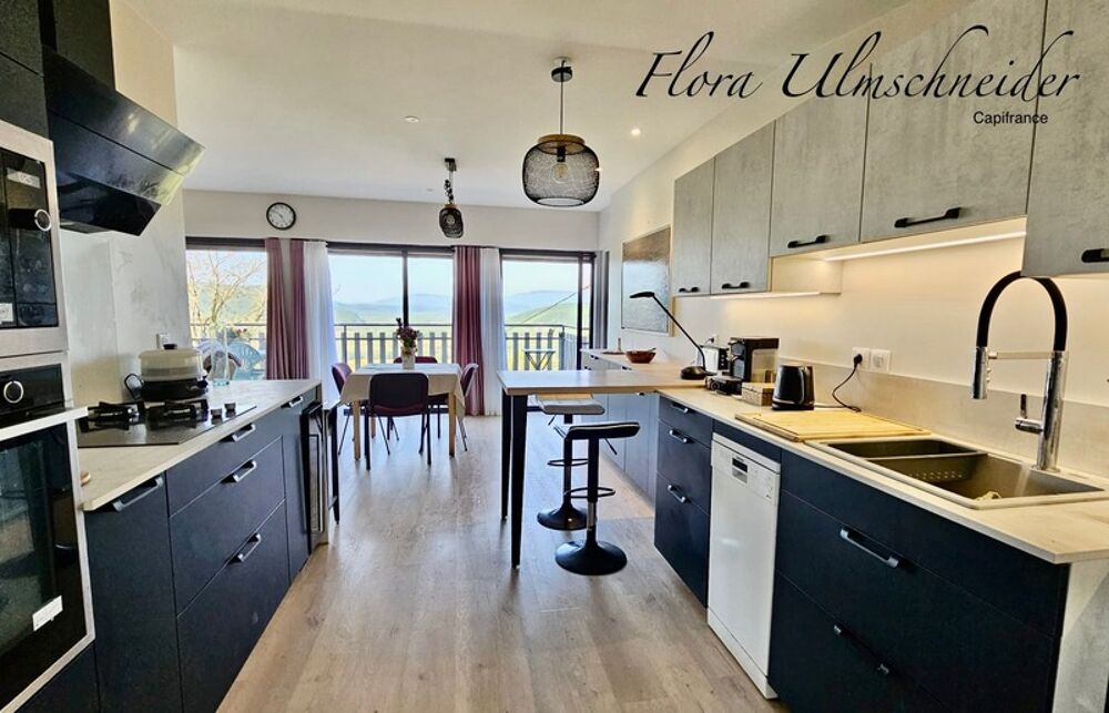 Maison lumineuse d'env. 137 m² avec vue exceptionnelle à vendre à CHINDRIEUX (73). Dépendances, terrain, proche lac du Bourget.