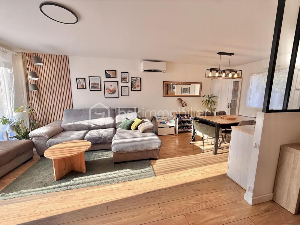 Maison 3 chambres, garage et terrain de 524 m²