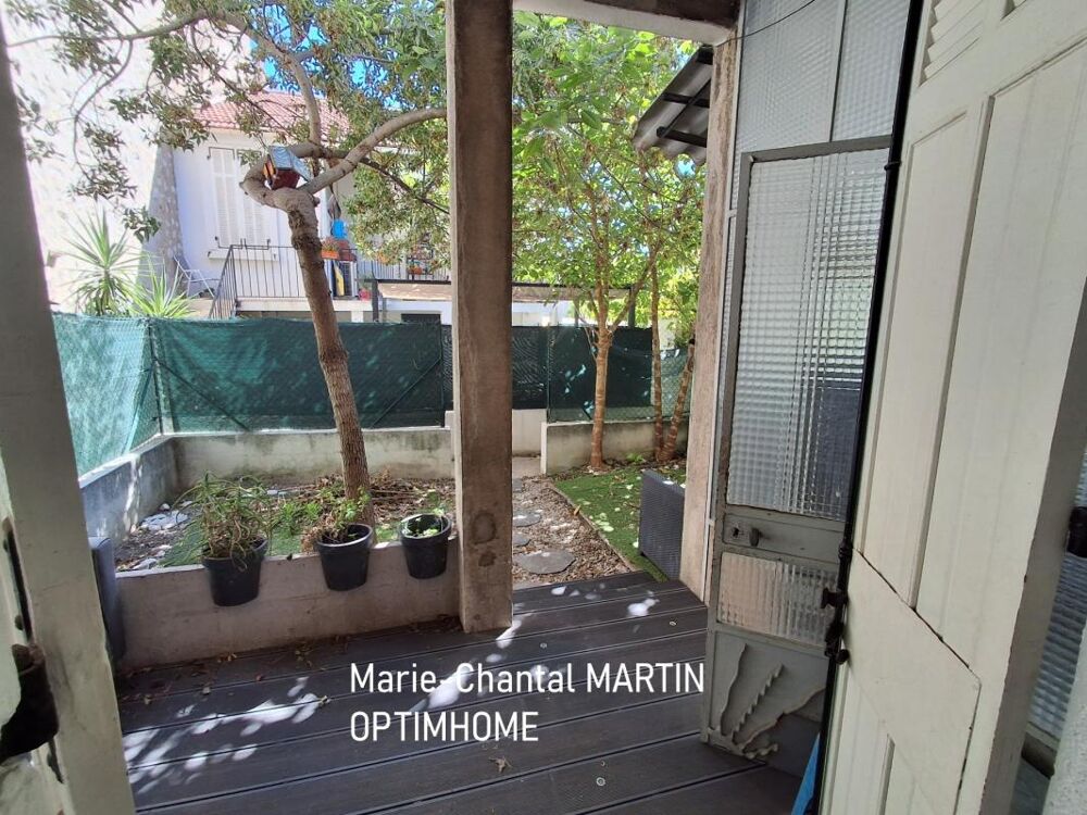 Vente Appartement REZ-DE-JARDIN TYPE 3 – JARDIN, TERRASSE, COUR & VÉRANDA – CHUTES-LAVIE 13° Marseille 13