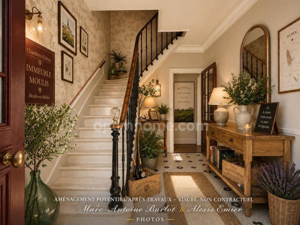 Vente Maison Maison en pierre de charme 400 m² à rénover – Chambres d'hôtes & déficit foncier Moulis en medoc