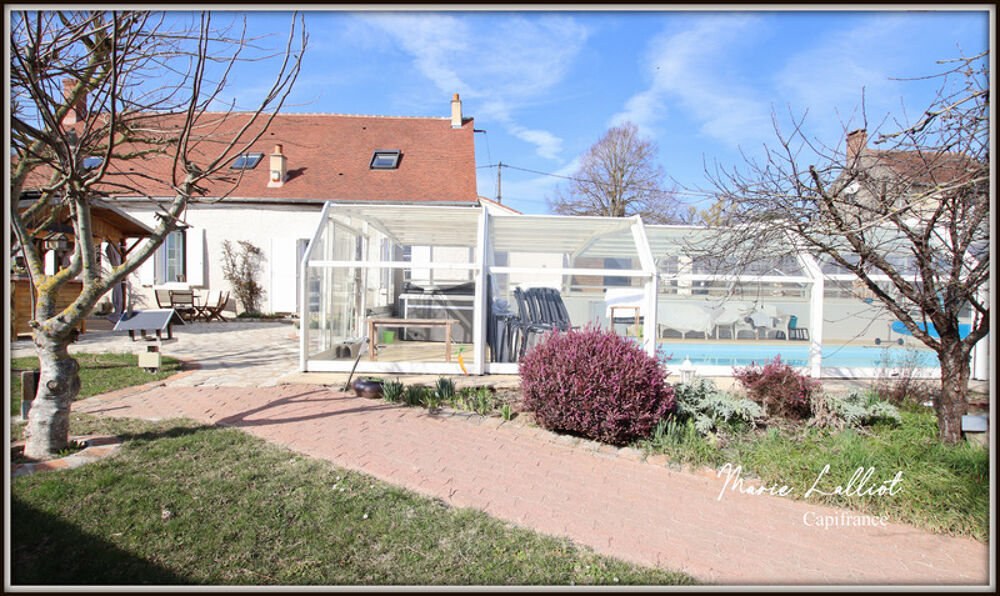 Vente Maison Maison à vendre 8 pièces, 204m², Puiseautin, 5 chambres, Piscine, Garage, Climatisation, Panneaux Solaires, Cave Briarres sur essonne