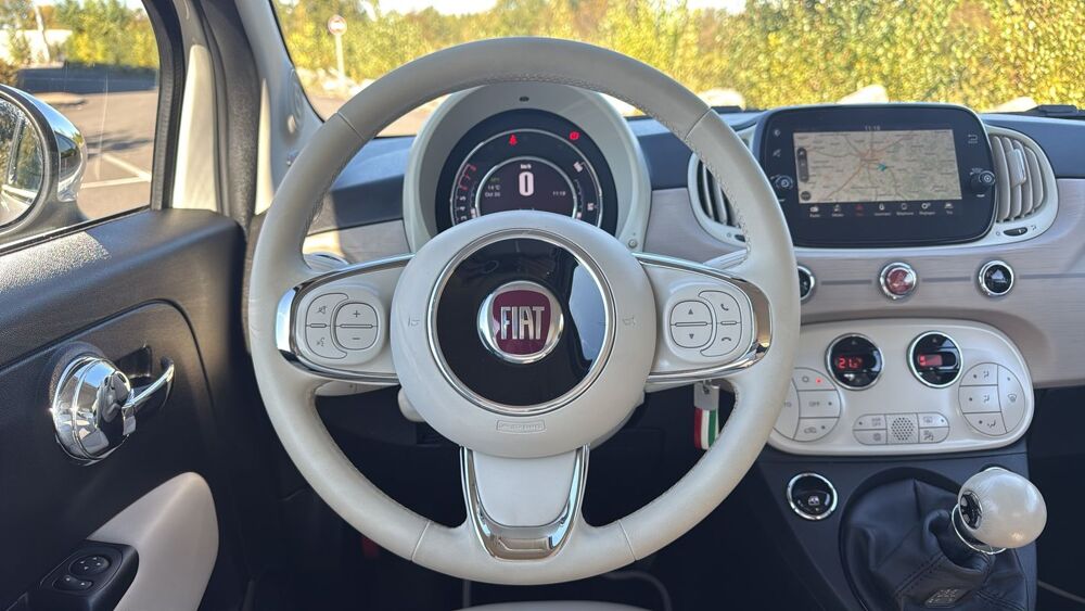 500 C 1.2 69 Bossanova White - Toit ouvrant 2020 occasion 16000 Angouleme