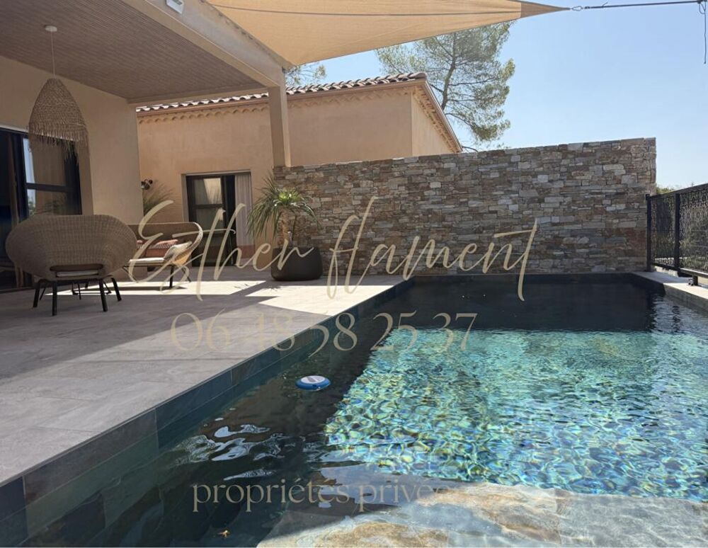 VILLA contemporaine 2025-168m2-piscine-garage-Boisset et Gaujac