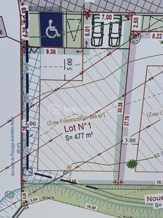  Terrain � vendre 477 m�