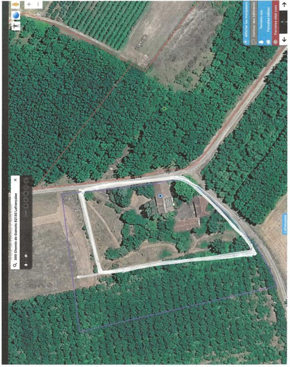 Vente Maison 82130, 15 Min. de Montauban, entre Lafrançaise et Moissac, fermette habitable  de 201 m2 de 7 pièces et 4 chambres Lafrancaise