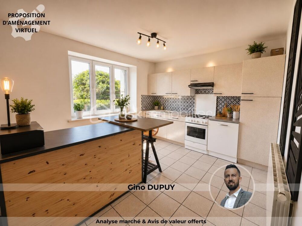 Maison de campagne 4 pièces 90 m² avec dépendances