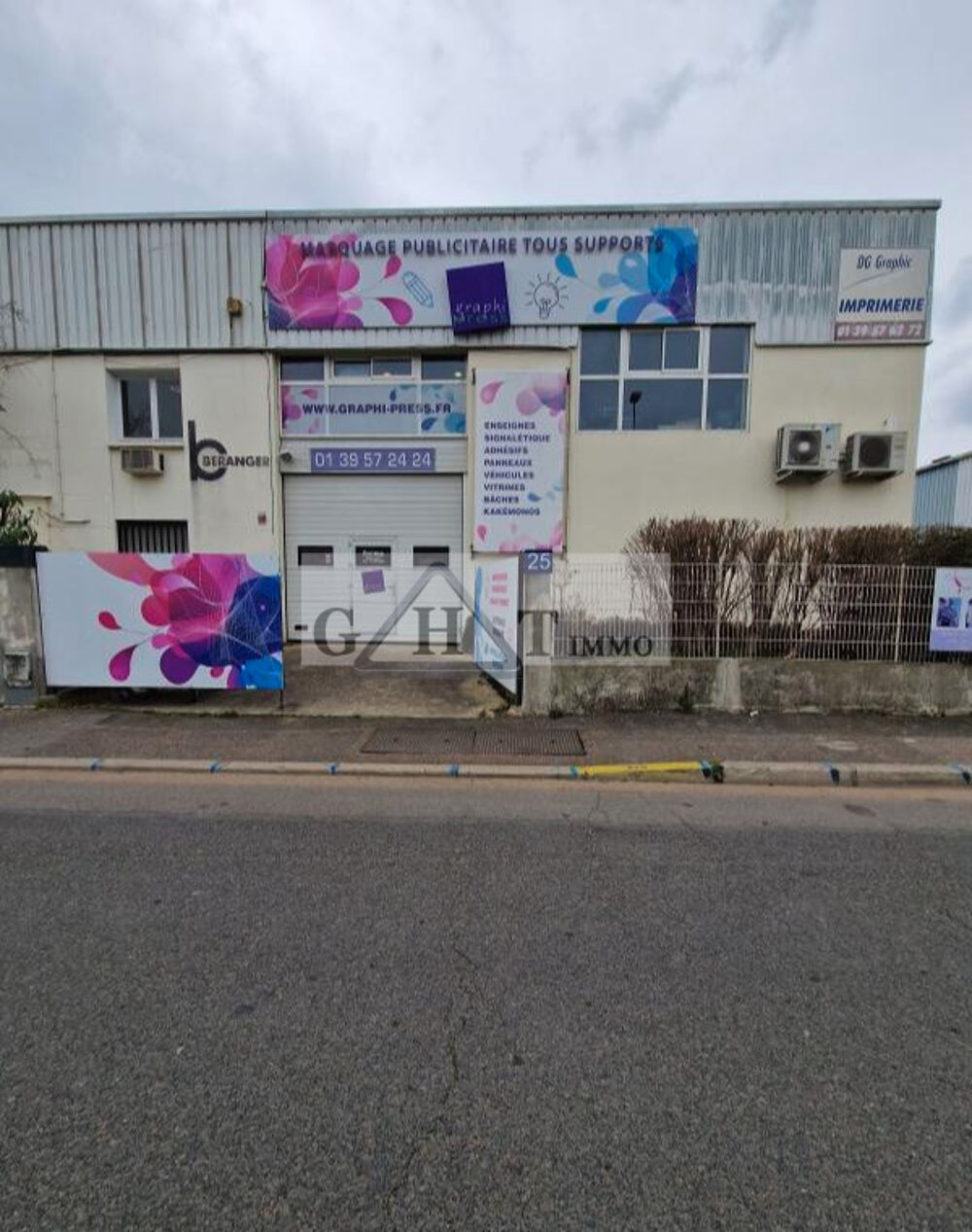   ENTREPOT-BUREAUX A VENDRE DE197 M2 SUR SARTROUVILLE ! 