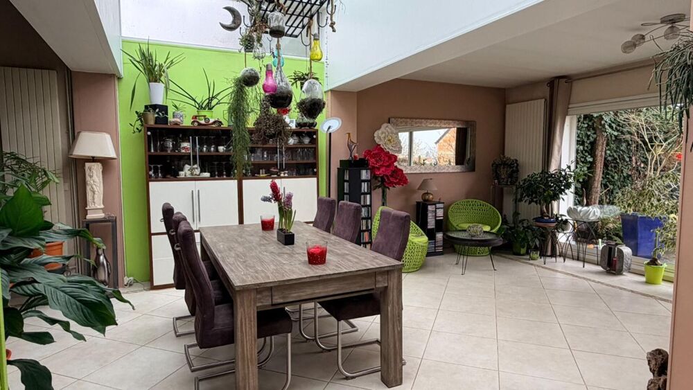 Maison ancienne familiale avec extension toit-terrasse, Quartier des Fontaines, Franconville