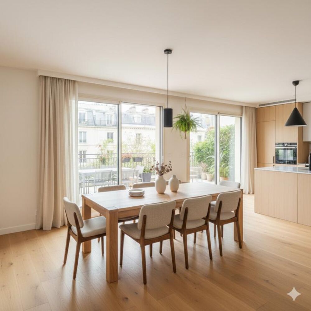 Vente Appartement PUTEAUX – Un superbe 4 pièces avec terrasse de 25 m², parking et cave Puteaux