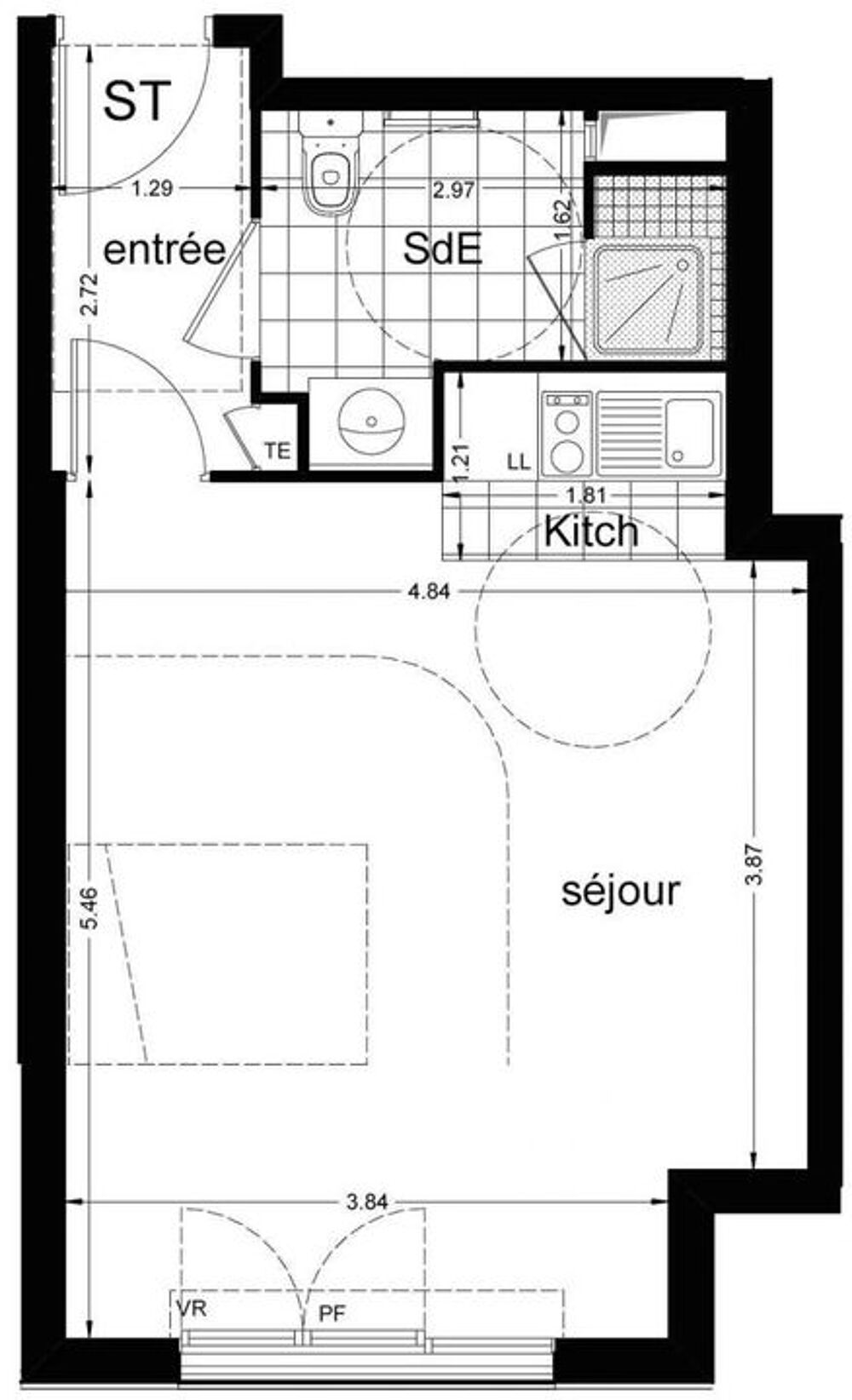 Location Appartement Studio de 35m2 à louer sur Châtenay-Malabry Chatenay malabry