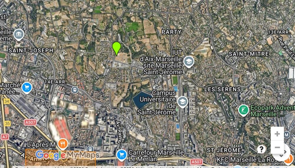 Vente Appartement OPPORTUNITE T4 avec vue exceptionnelle + PARKINGS Marseille 14