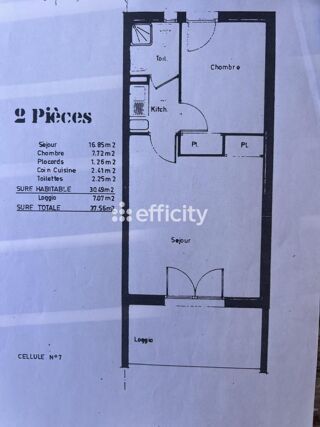  Appartement � vendre 2 pi�ces 31 m�