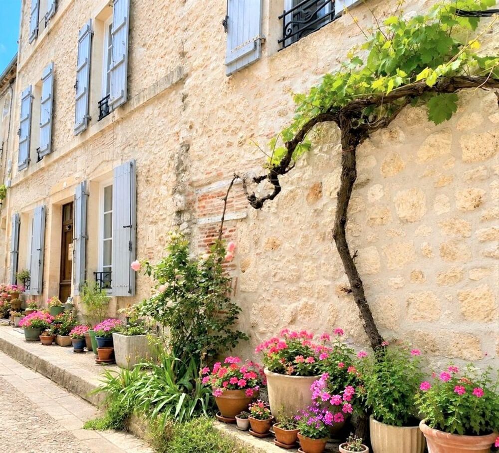 Magnifique Maison en pierre - 4 chambres - 9 pièces - TOURNON D'AGENAIS (en Lot-et-Garonne)