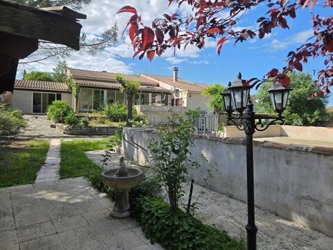   Villa sans vis � vis  de 120.68 M2 avec piscine  et terrain clos de 2680 M2 � AIGREMONT Villa - 4 pi�ce(s) - 128 m�