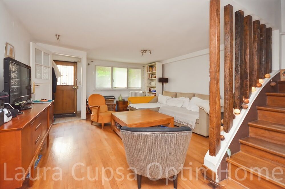 Vente Appartement BOURG-LA-REINE - 5 PIECES - 93,39 m² CARREZ - 97 m² UTILES - 3 CHAMBRES - JARDIN 33 M² ENVIRON - BOX A 2 MIN Bourg la reine