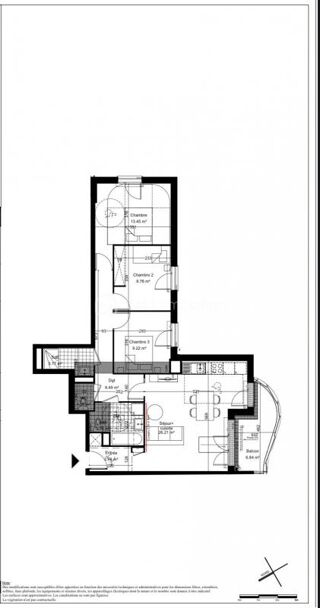  Appartement � vendre 4 pi�ces 80 m�