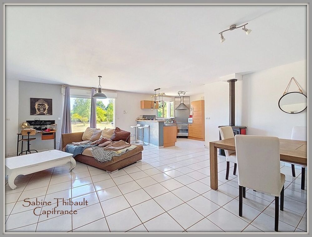 Vente Maison Dpt Indre et Loire (37), à vendre SOUVIGNE maison 6 pièces - 144 m2 - Terrain clos Souvigne
