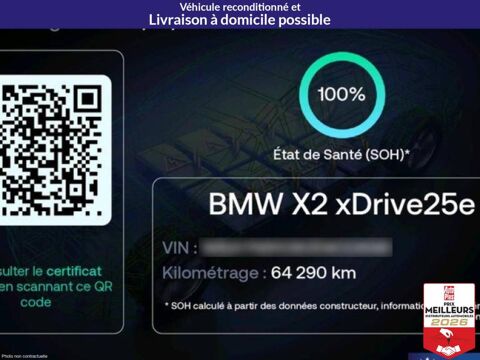 X2 xDrive 25e 220 BVA6 Design 2023 occasion 10150 Lavau