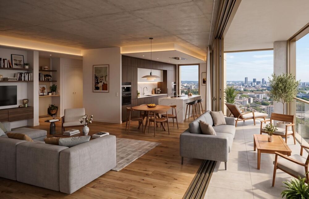 Vente Appartement ***Bel appartement 3 pièces en ETAGE ELEVE à 2 pas des QUAIS avec EXTERIEUR et PLACE DE PARKING sécurisée !!*** Bordeaux