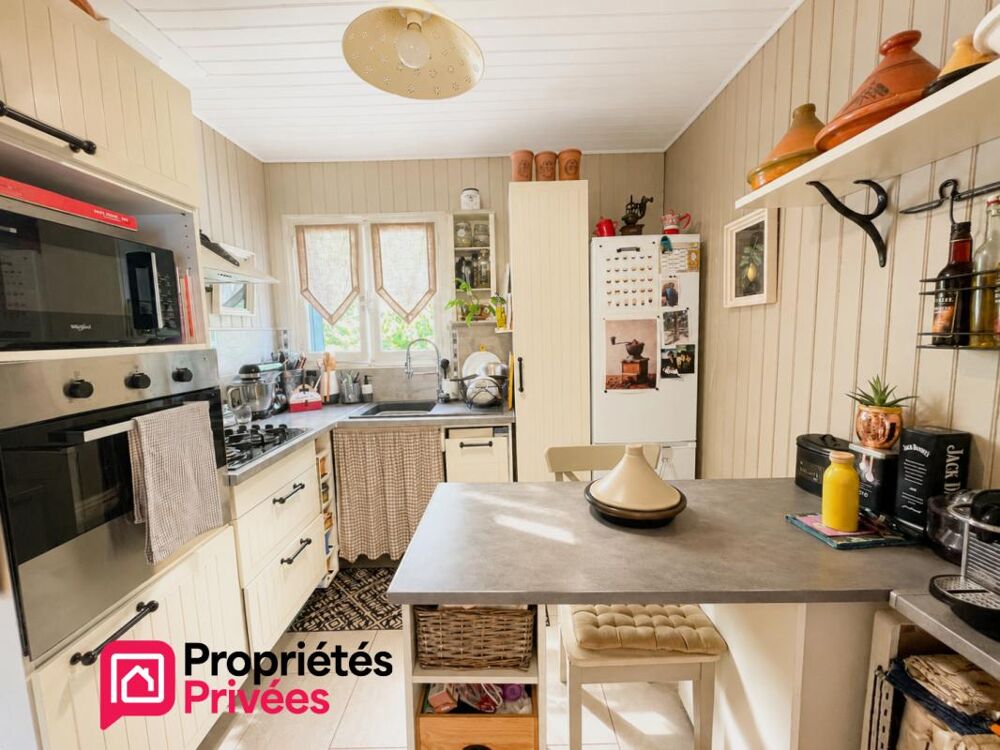 Vente Maison Maison 83m2 2 à 3 chambres sous-sol jardin 490m2 189500FAI Garennes sur eure