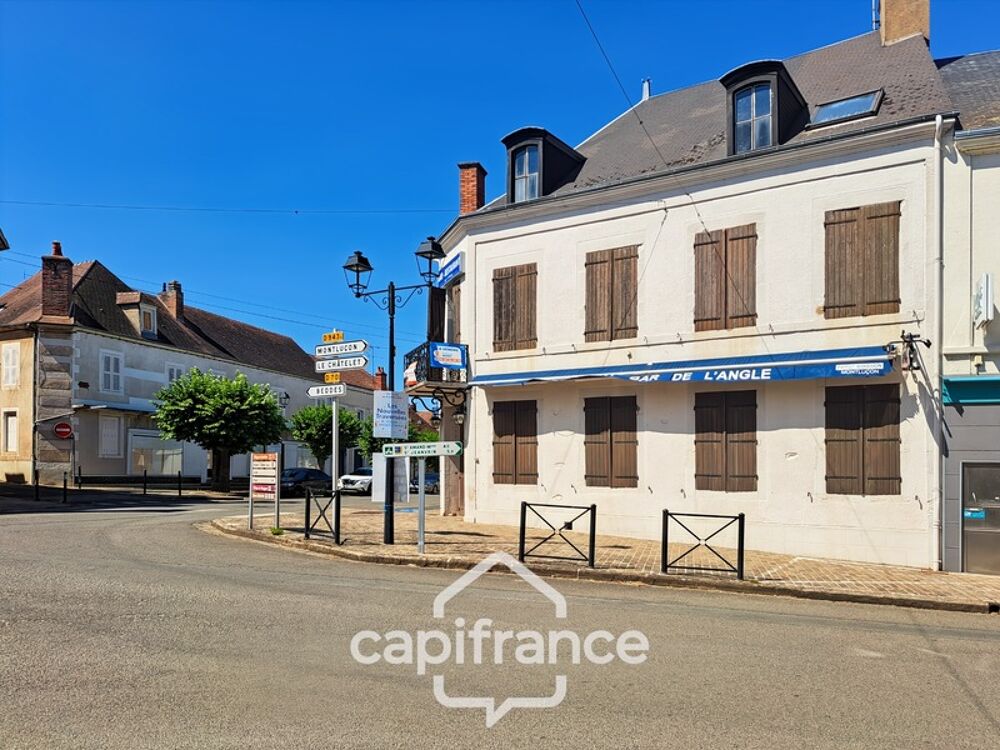 Ancien bar-restaurant avec logement  Fort potentiel au coeur de Châteaumeillant