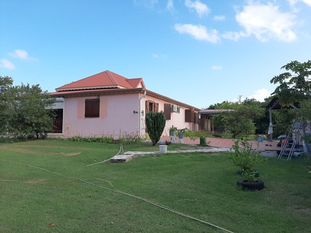 Vente Maison Dpt Guadeloupe (971), à vendre SAINT FRANCOIS maison P5 de 134,03 m² - Terrain de 8 528,00 m² - Plain pied Saint francois