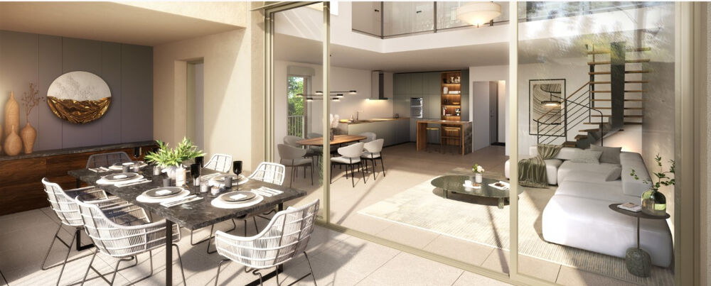 Appartement T4 avec jardin de 190 m2 ,un garage de 15,12m2