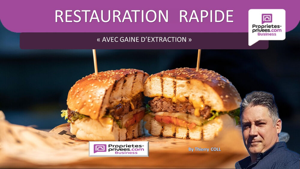   69330 MEYZIEU - Restauration rapide, Snack 50 m² 