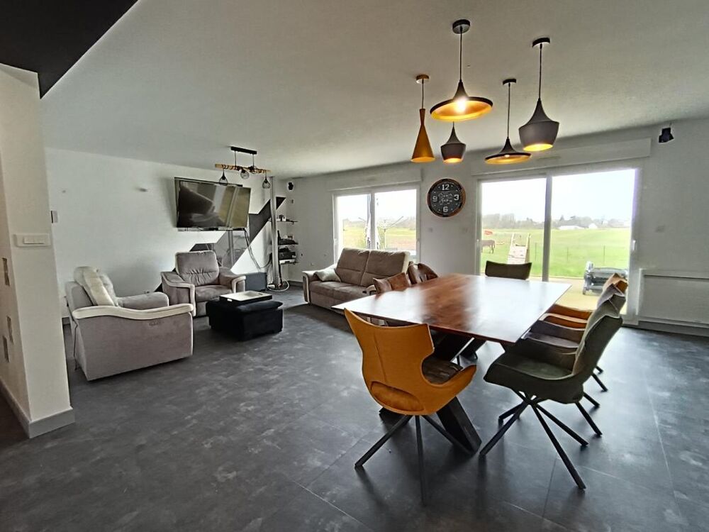Plain pied 133 m² en campagne