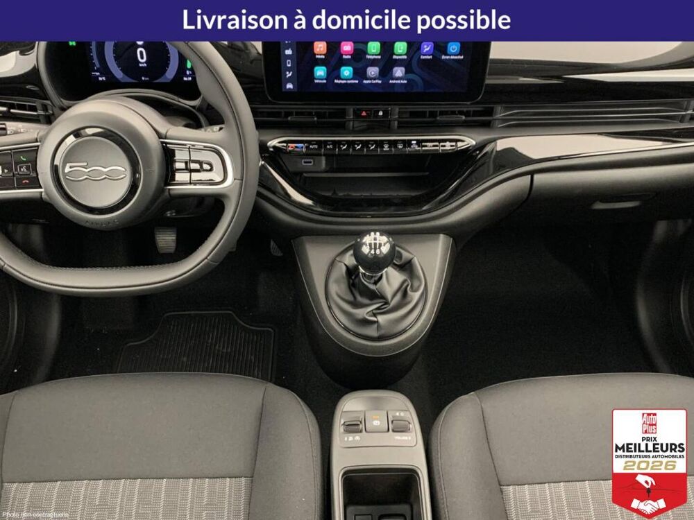 500 1.0 65 ch Hybride Ic&ocirc;ne 2026 occasion 78200 Buchelay