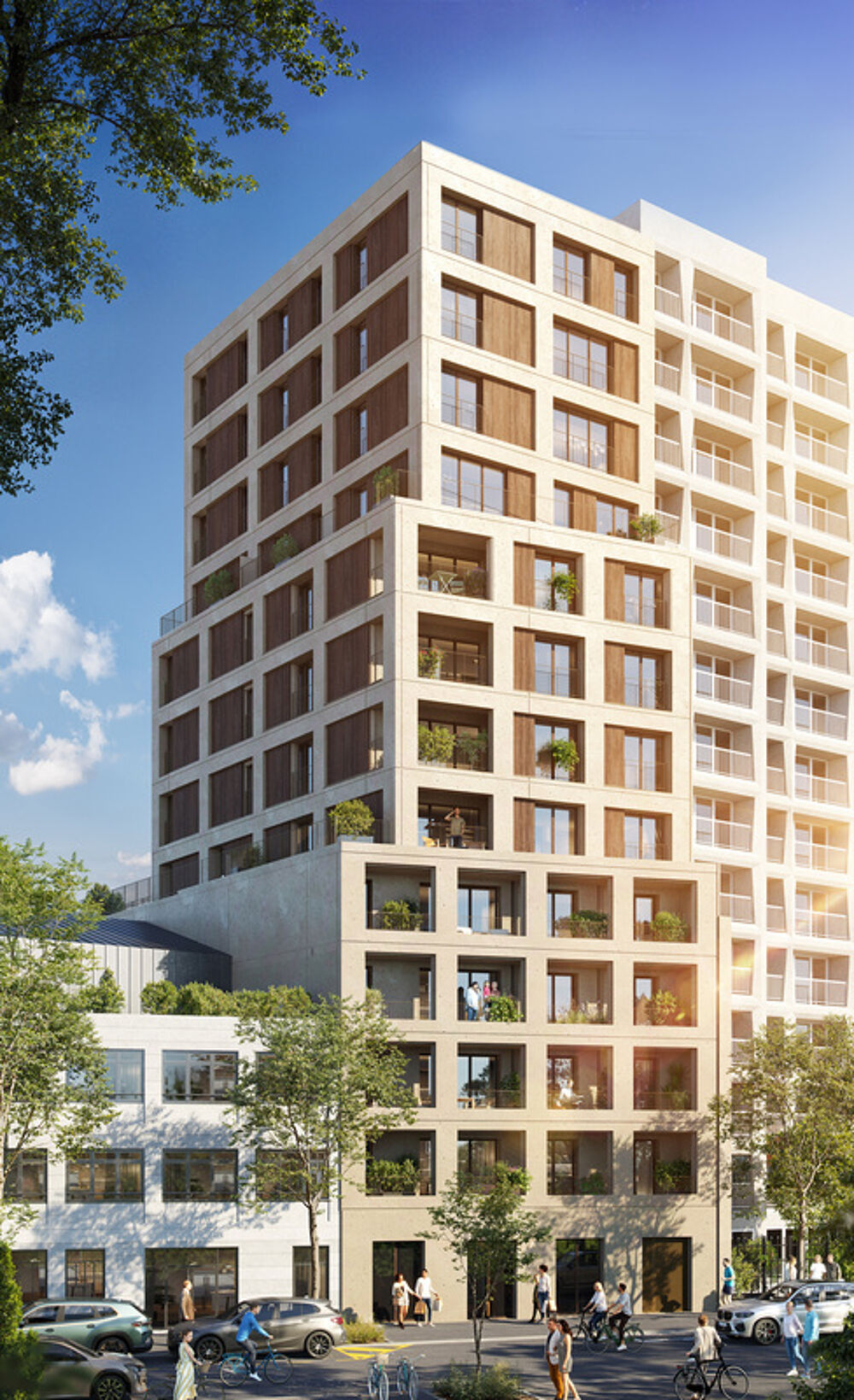 Studio neuf à vendre PARIS 20e, surface habitable 29.89 m2