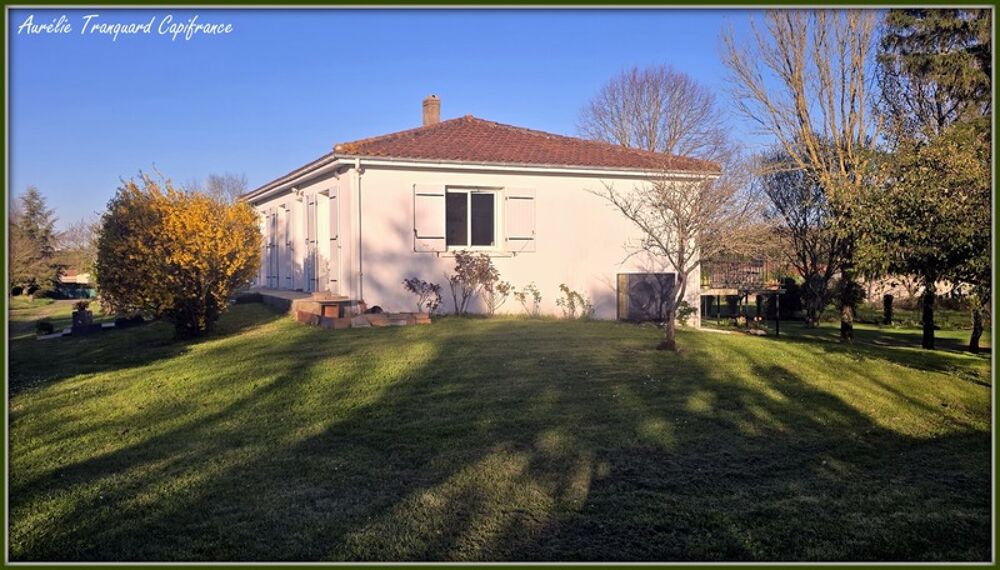 Maison familiale à vendre 4 pièces TERNANT (17) VIE PLAIN-PED + dépendances - environ 5000m² terrain