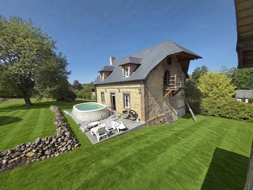 Vente Maison (61300) Maison Saint Sulpice Sur Risle 5 pièce(s) 125 m2, maisonnette pour gîte à terminer Saint sulpice sur risle