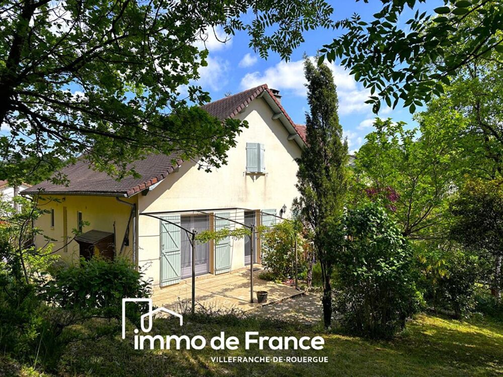 Maison Villefranche De Rouergue 181 m² 3 chambres, sous- sol total sur 4157 m² de terrain