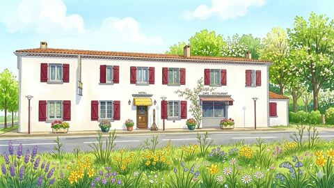   Auberge au bord du Canal du Midi � projet de vie dans le Sud de la France Maison - 12 pi�ce(s) - 401 m�