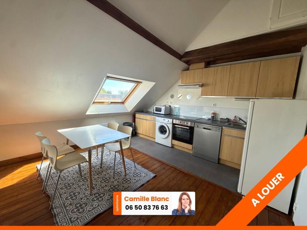 Location Appartement ? JOUY CENTRE – T2 meublé de charme – Parking – Disponible de suite Jouy