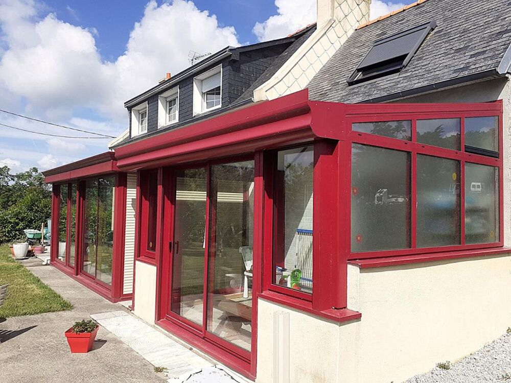 Maison 145 m² avec 4 chambres dont 1 en rez-de-chaussée et 2 vérandas à Argol 29560 - Presqu'ile de Crozon