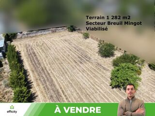  Terrain à vendre 1282 m²